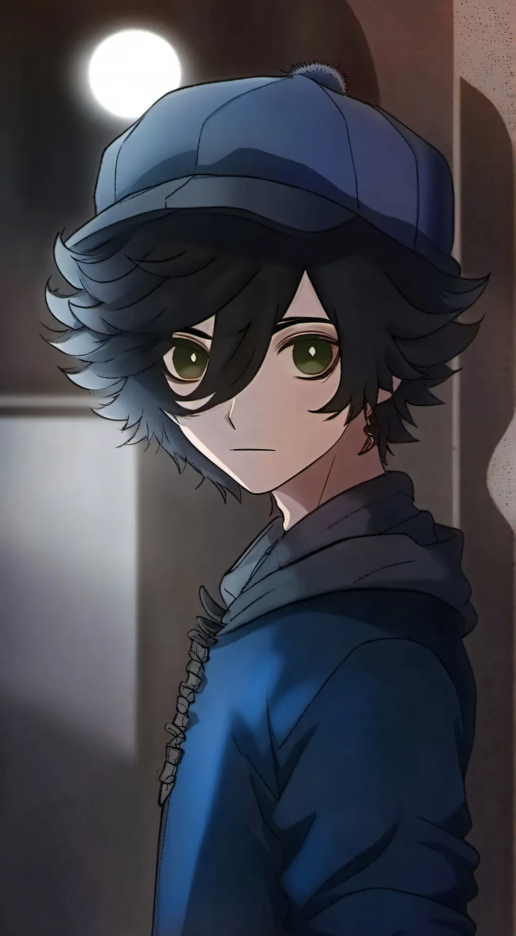 ai character: ticci toby background