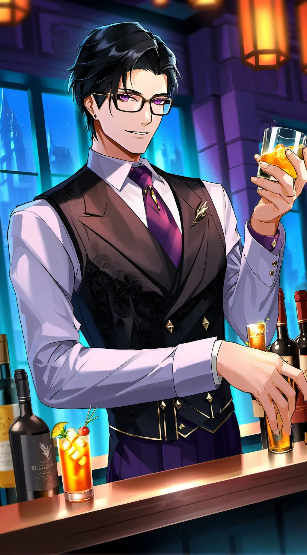 ai character: Matt background