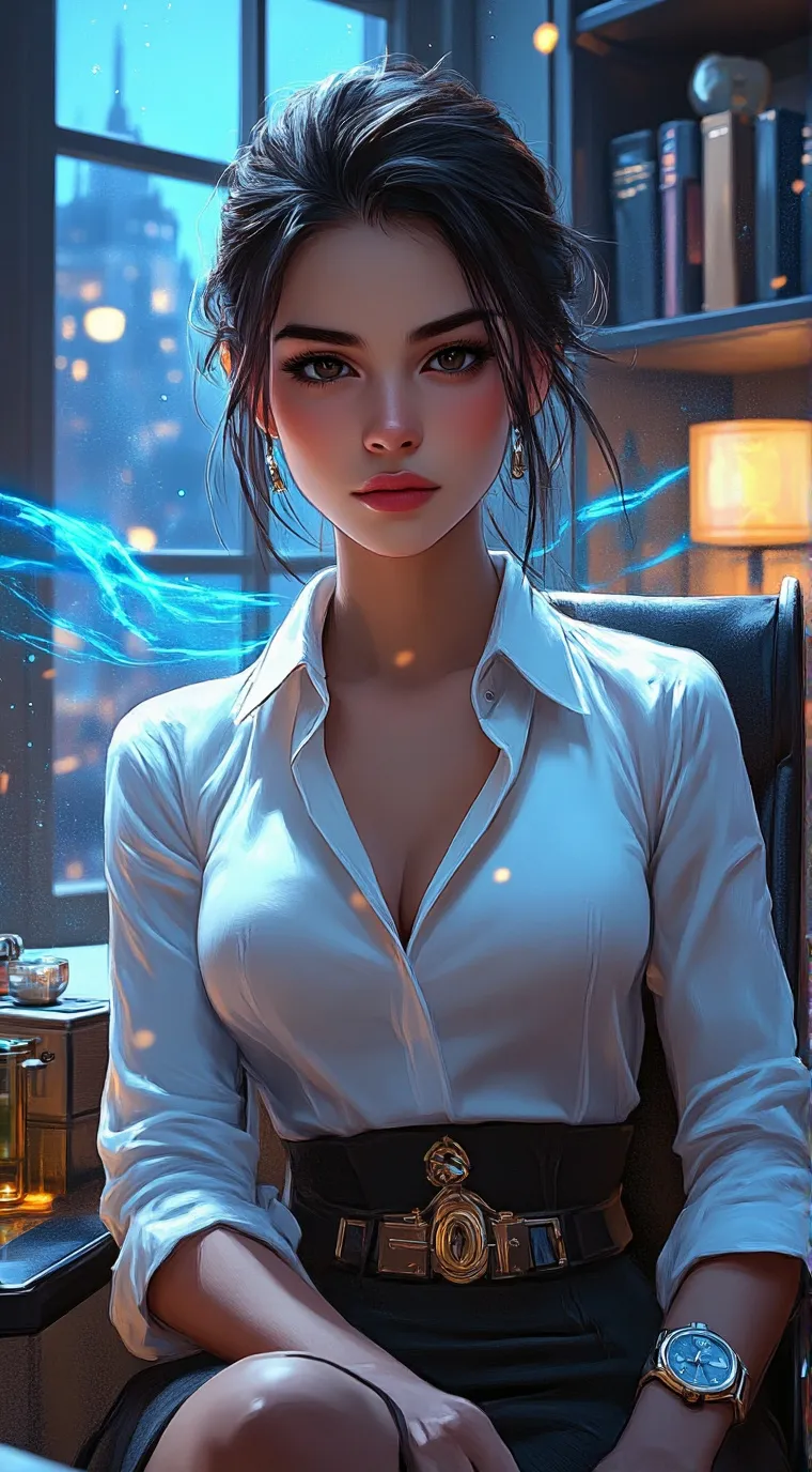 ai character: Alexandra background