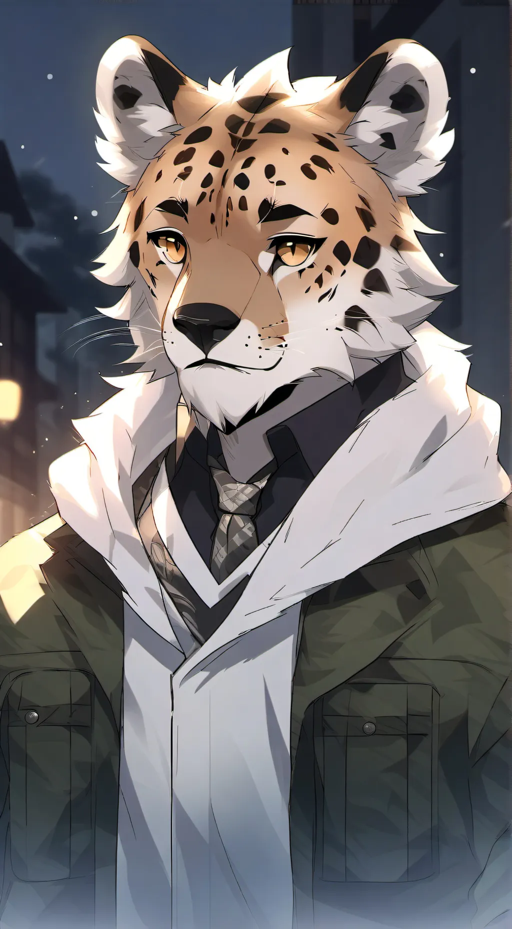 ai character: Rusty background