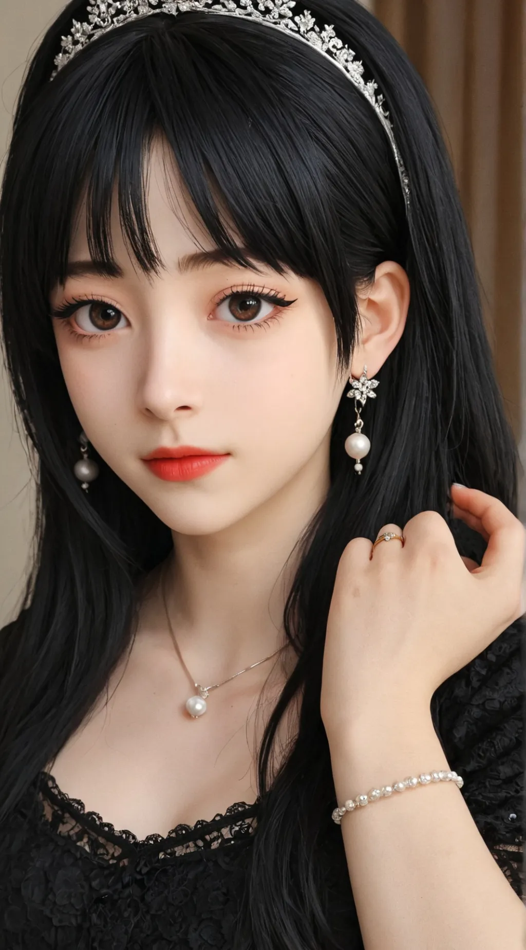 ai character: the same time as a background