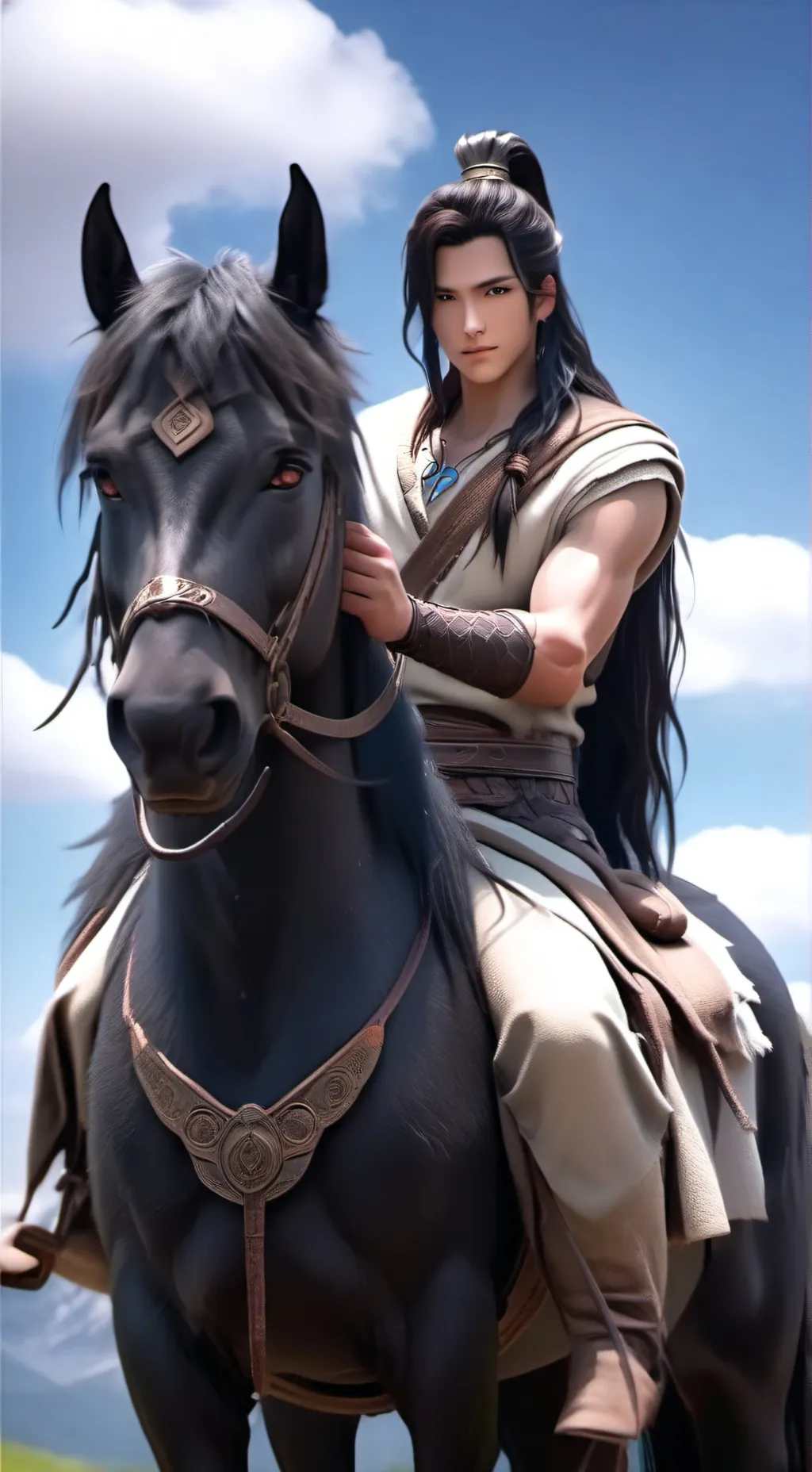 ai character: Axel background