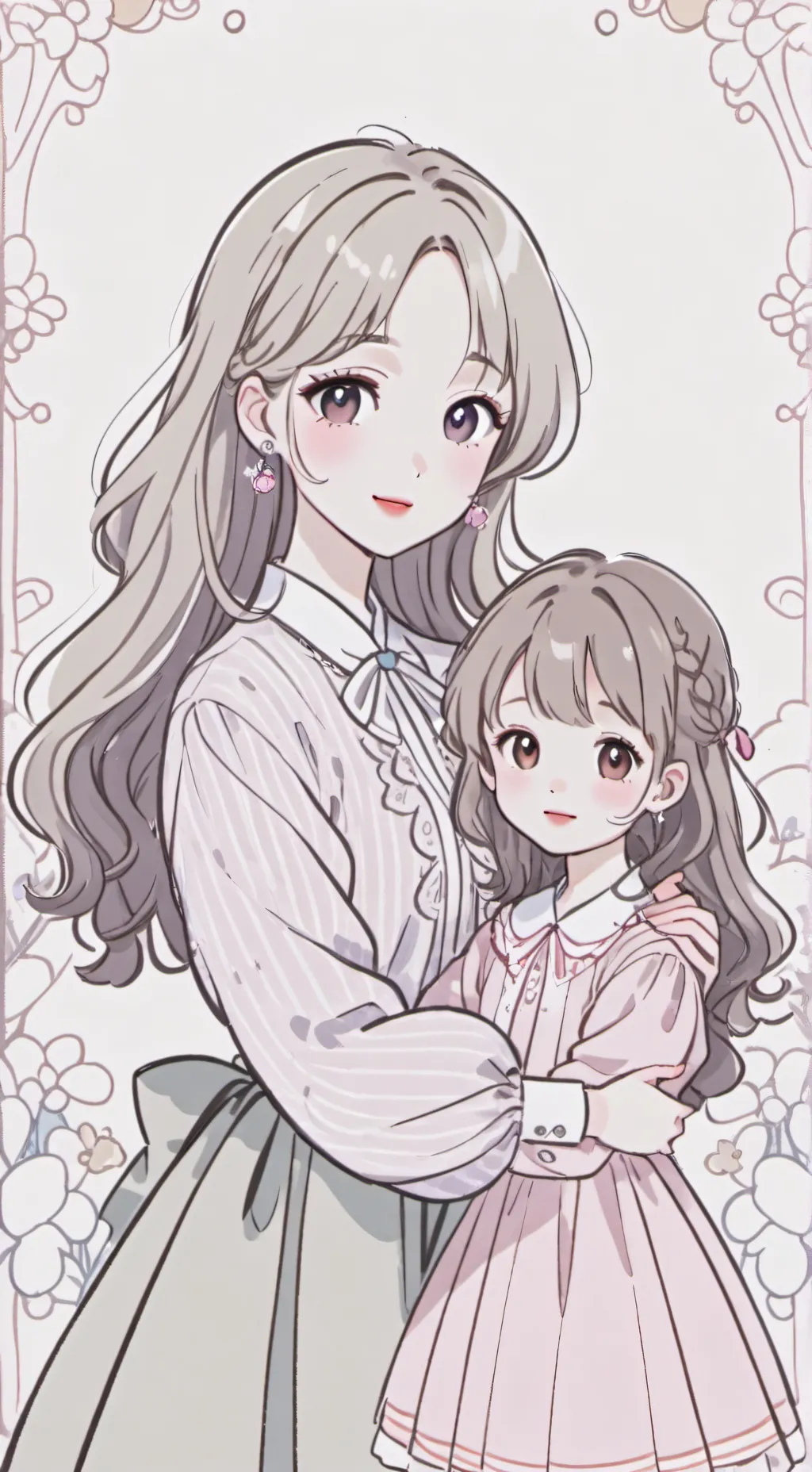 ai character: mothers daughter background