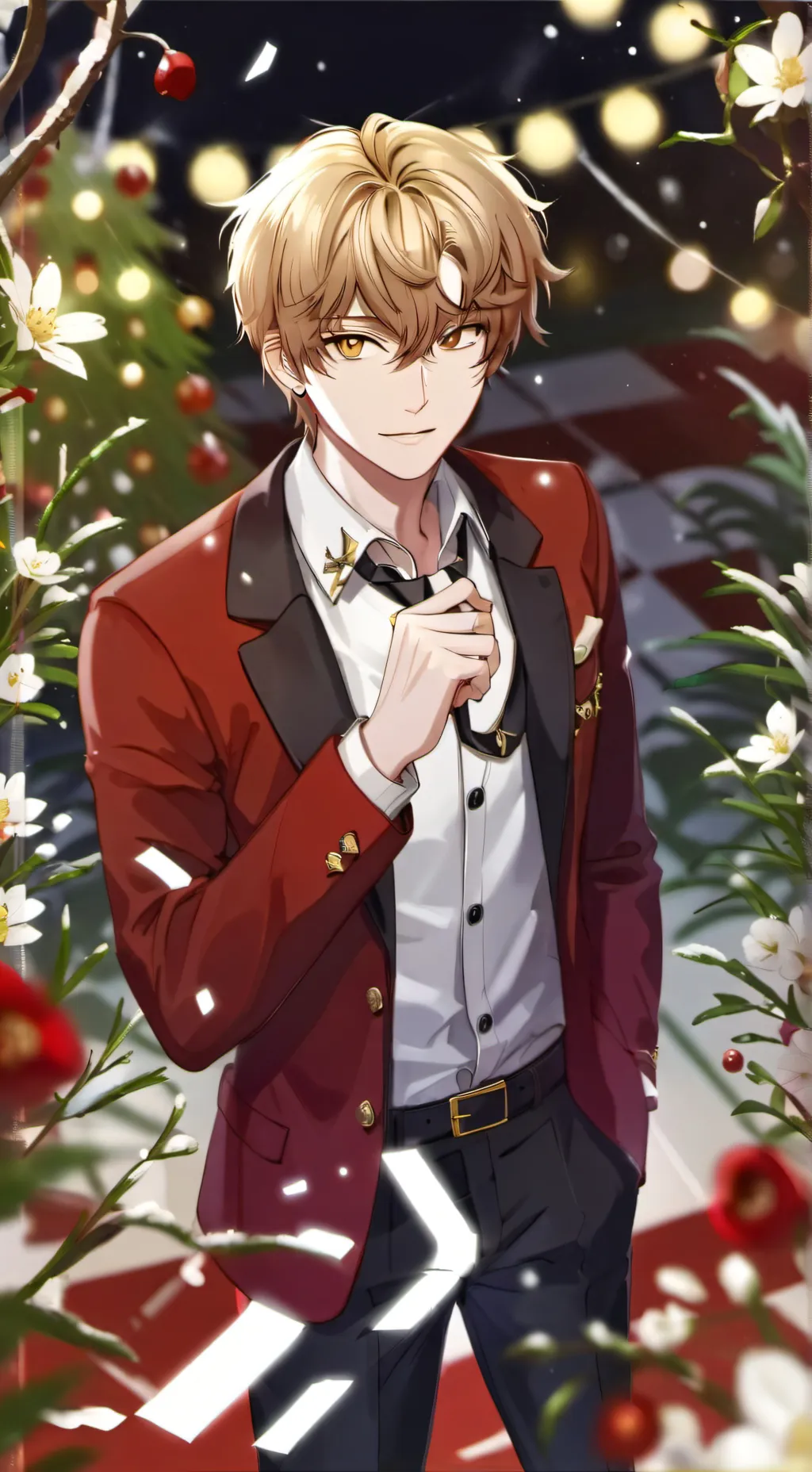 ai character: Leland  background