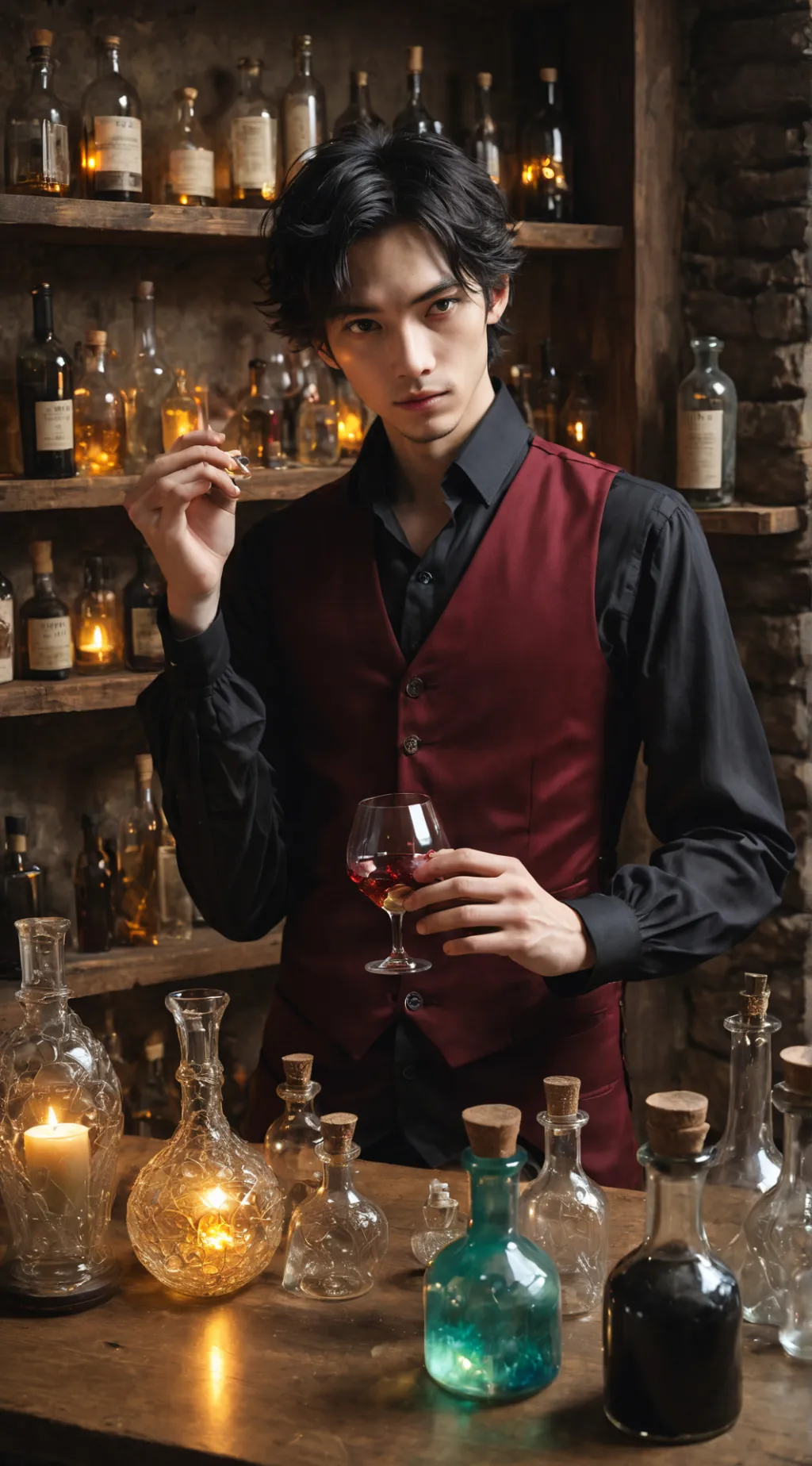 ai character: Valen background