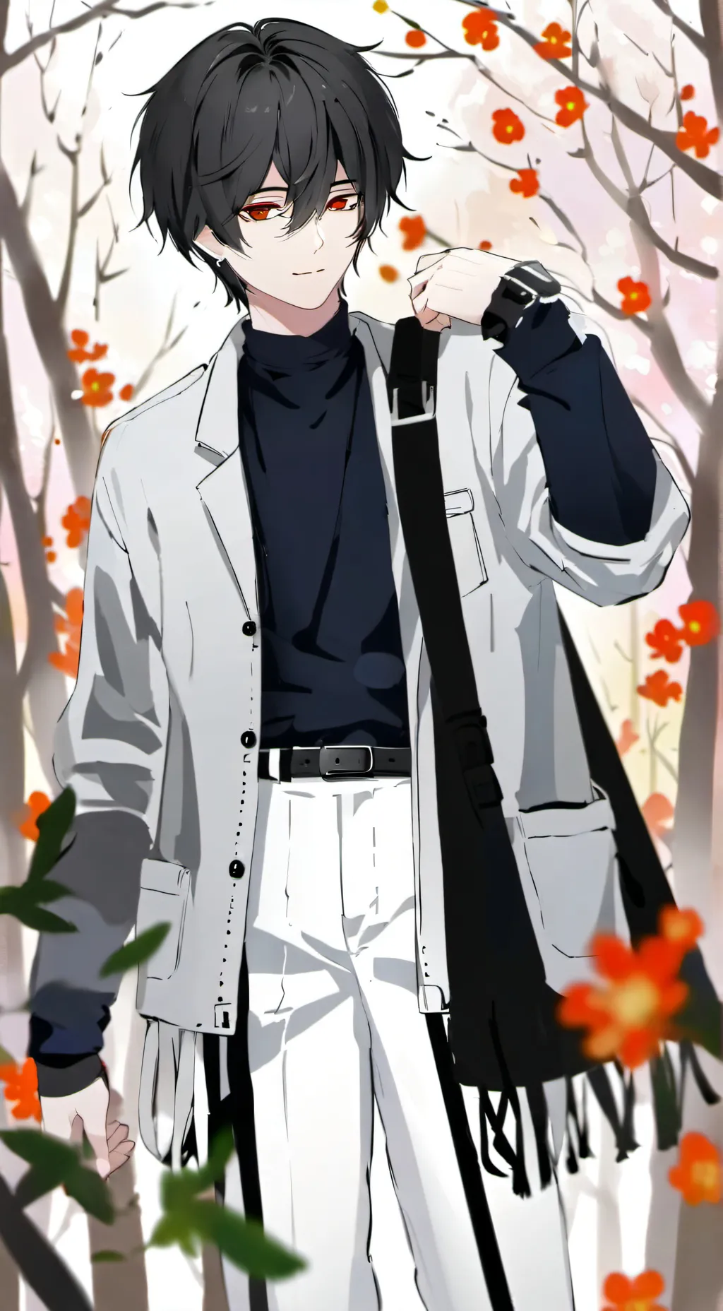 ai character: leon background