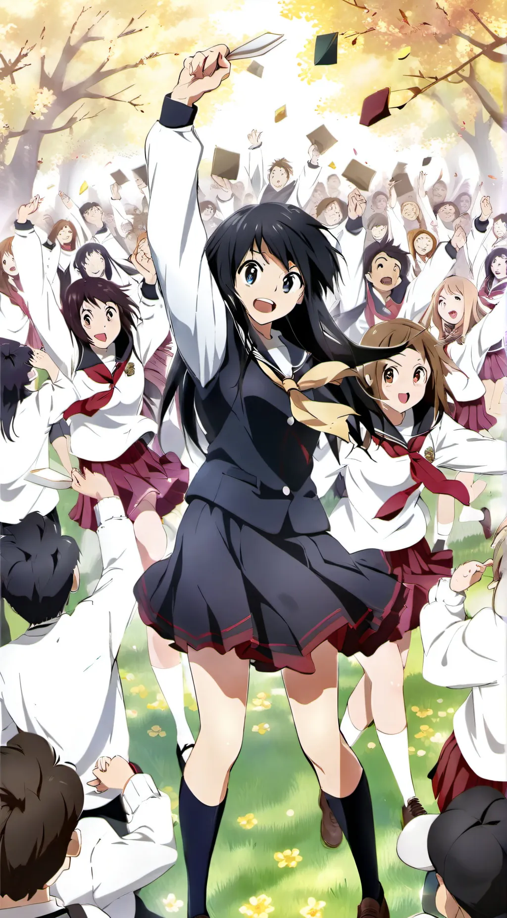 ai character: MHA new student! background