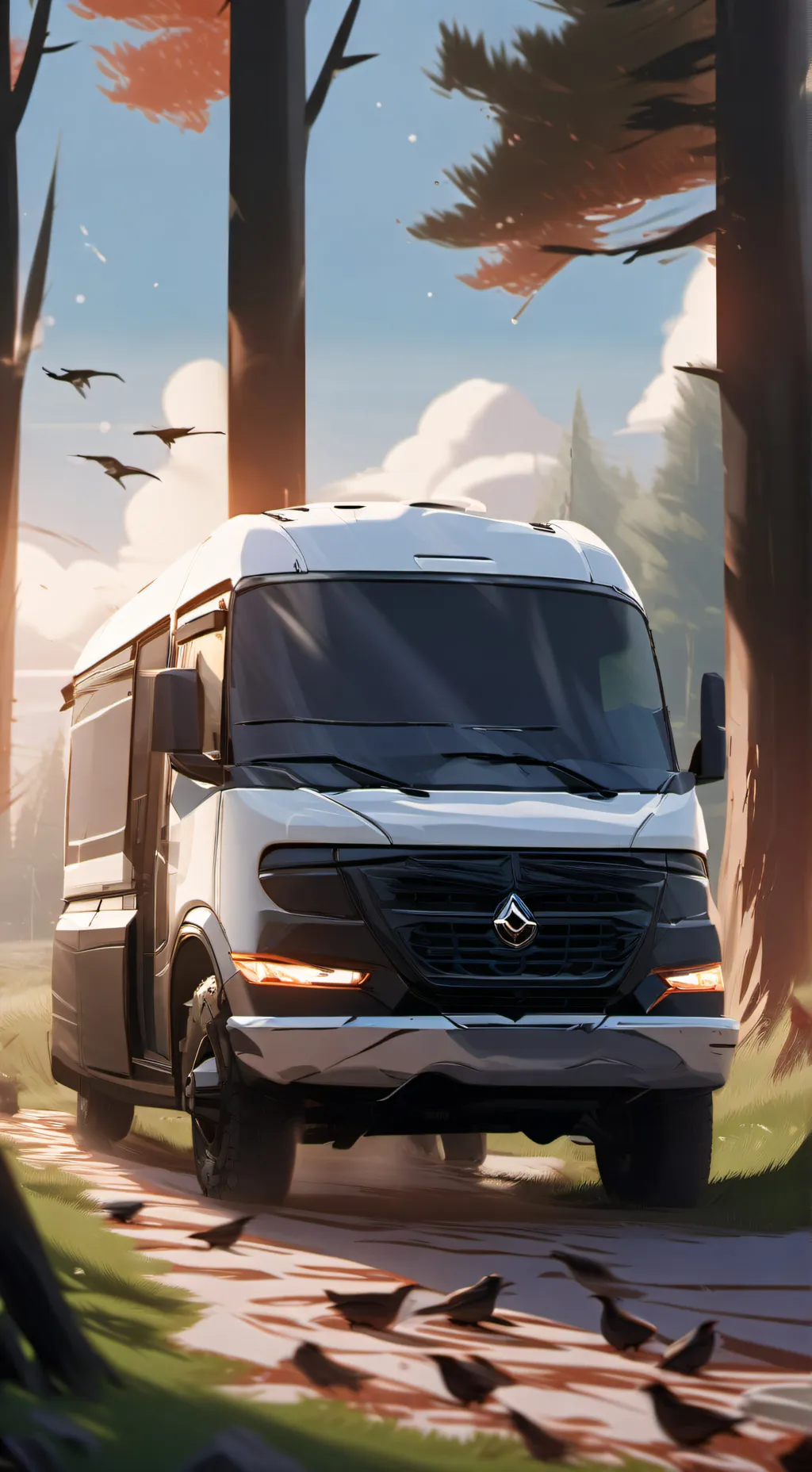 ai character: tay family road  background