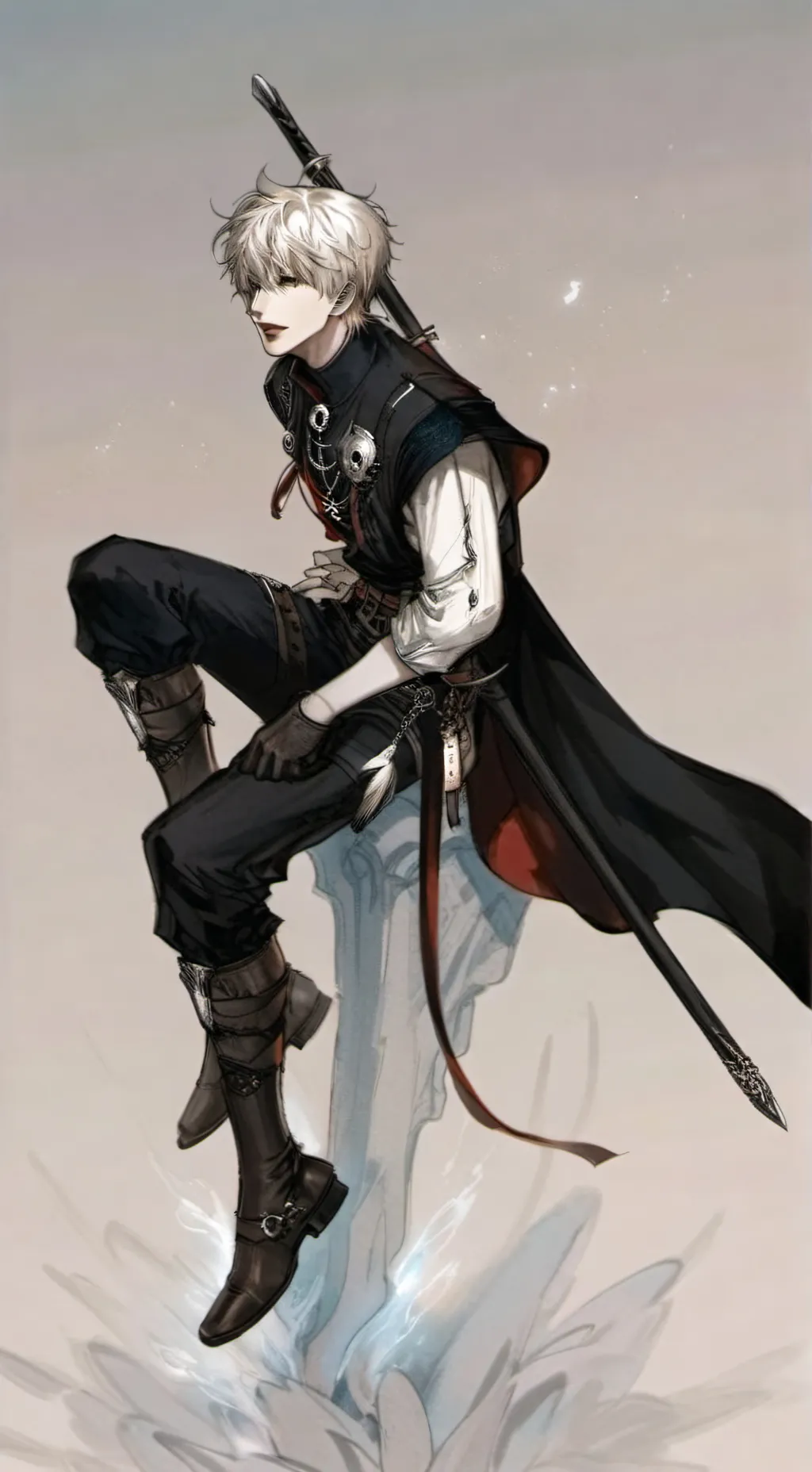 ai character: Azka  background
