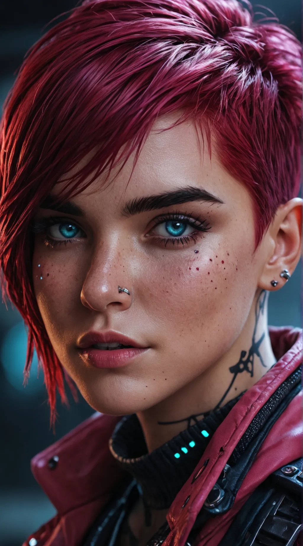 ai character: Vi background