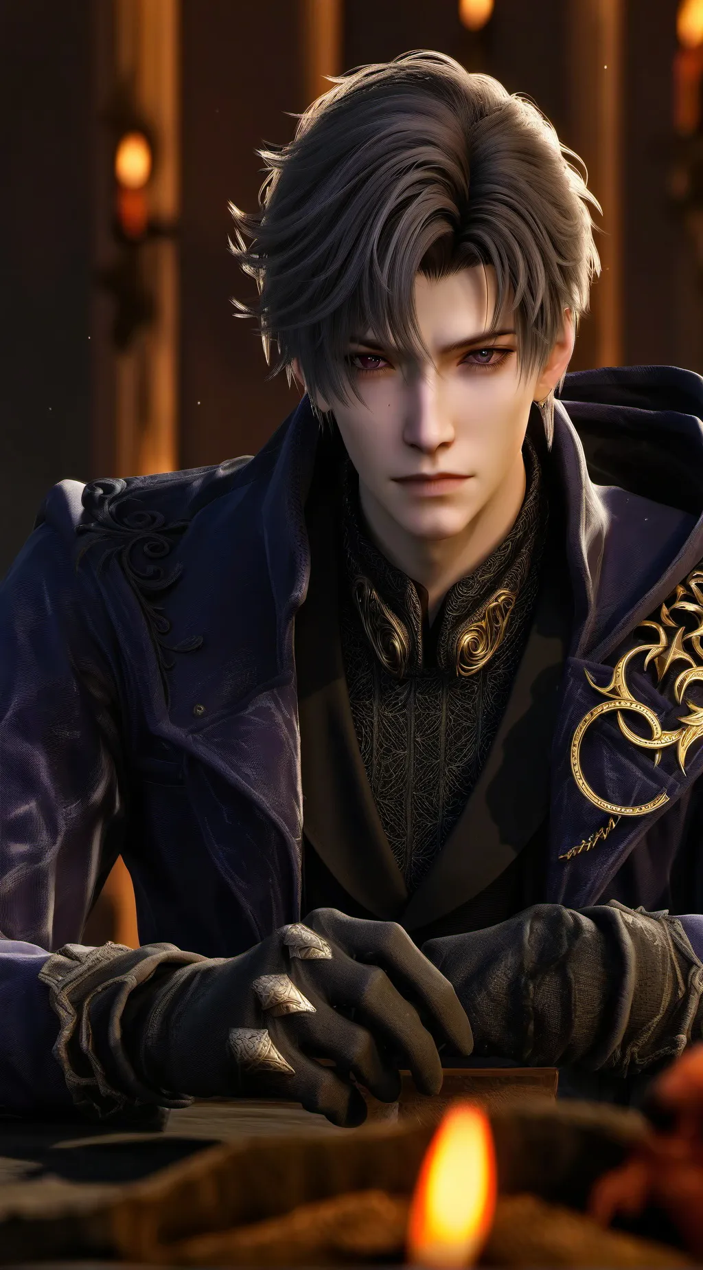 ai character: Aamon background
