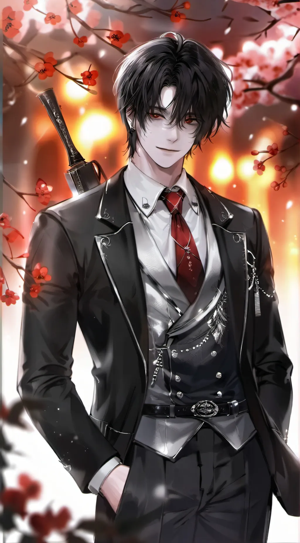 ai character: Рино background