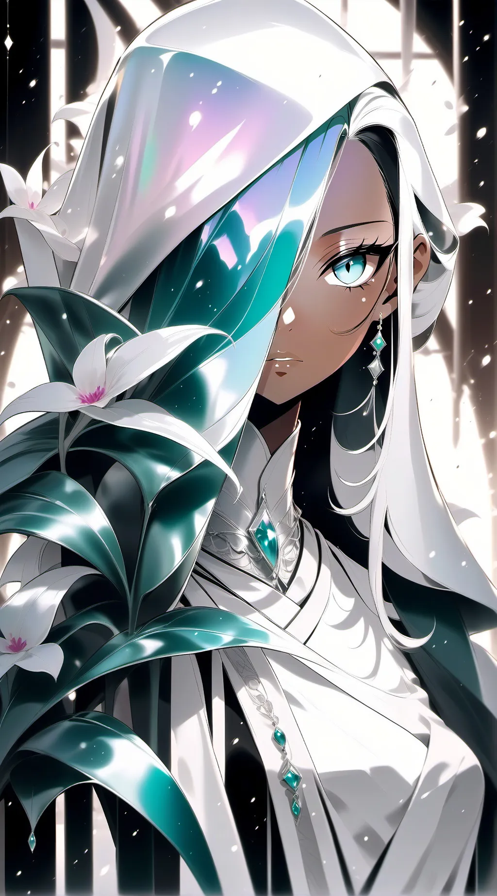 ai character: scary meme background