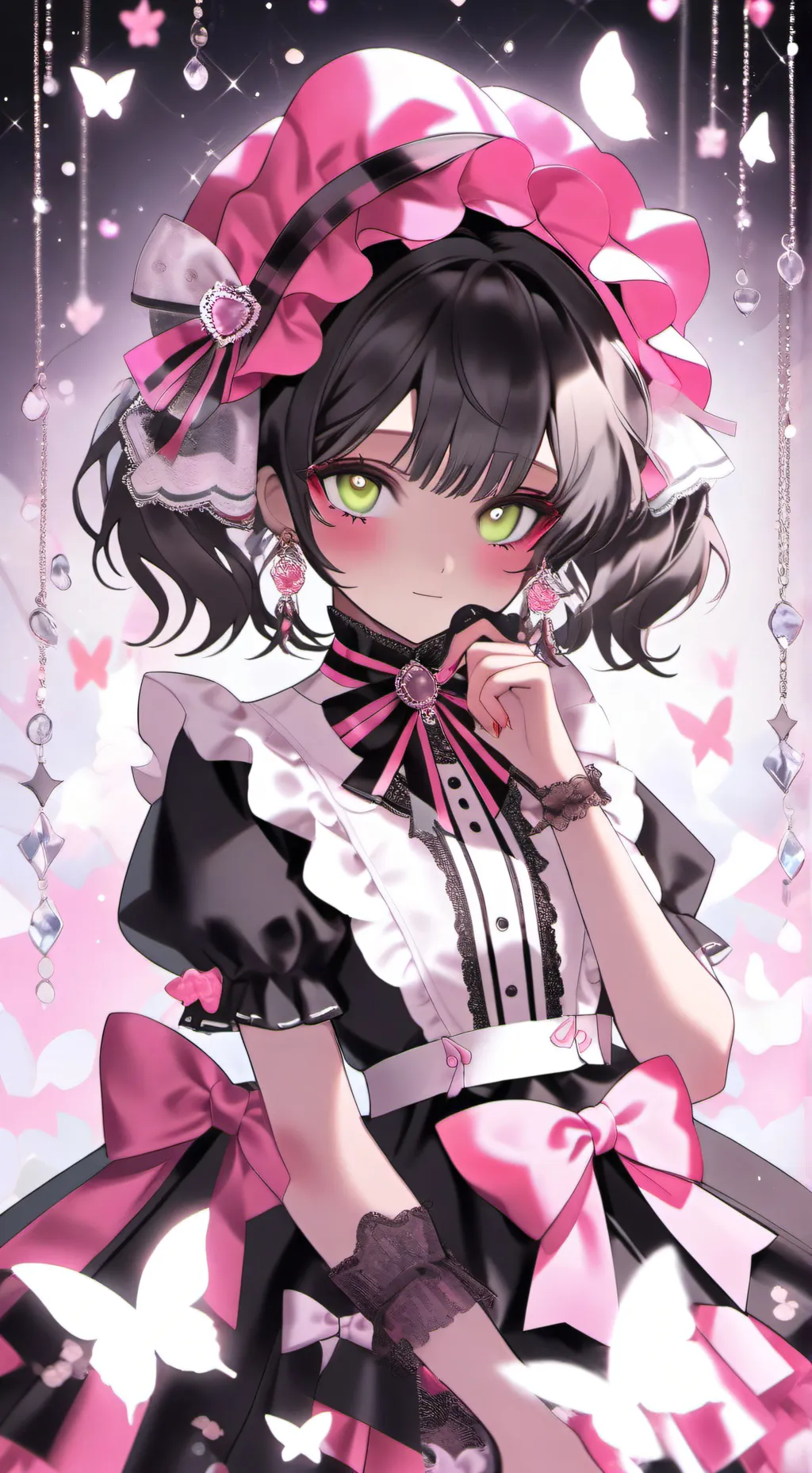 ai character: You're made background