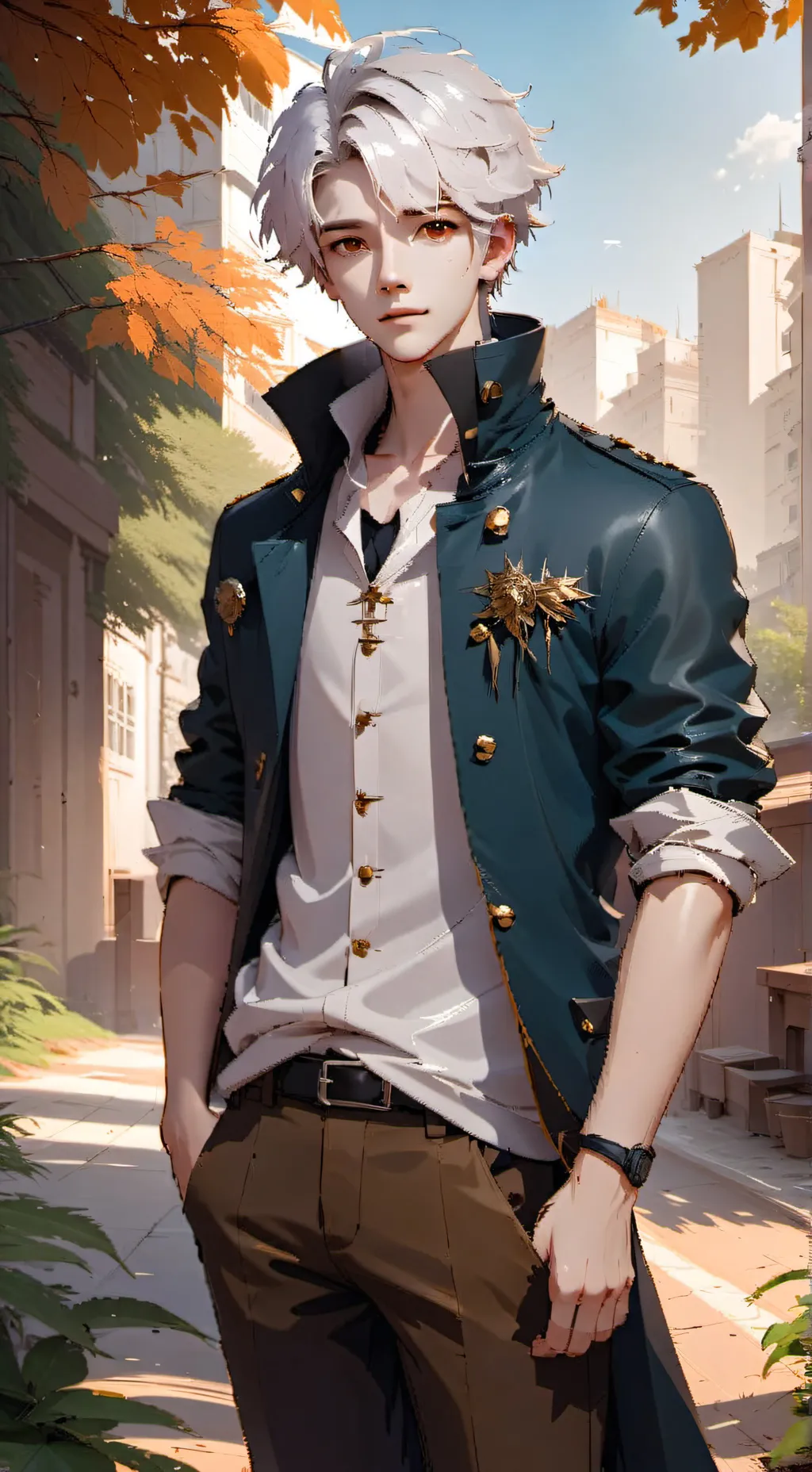 ai character: Io  background