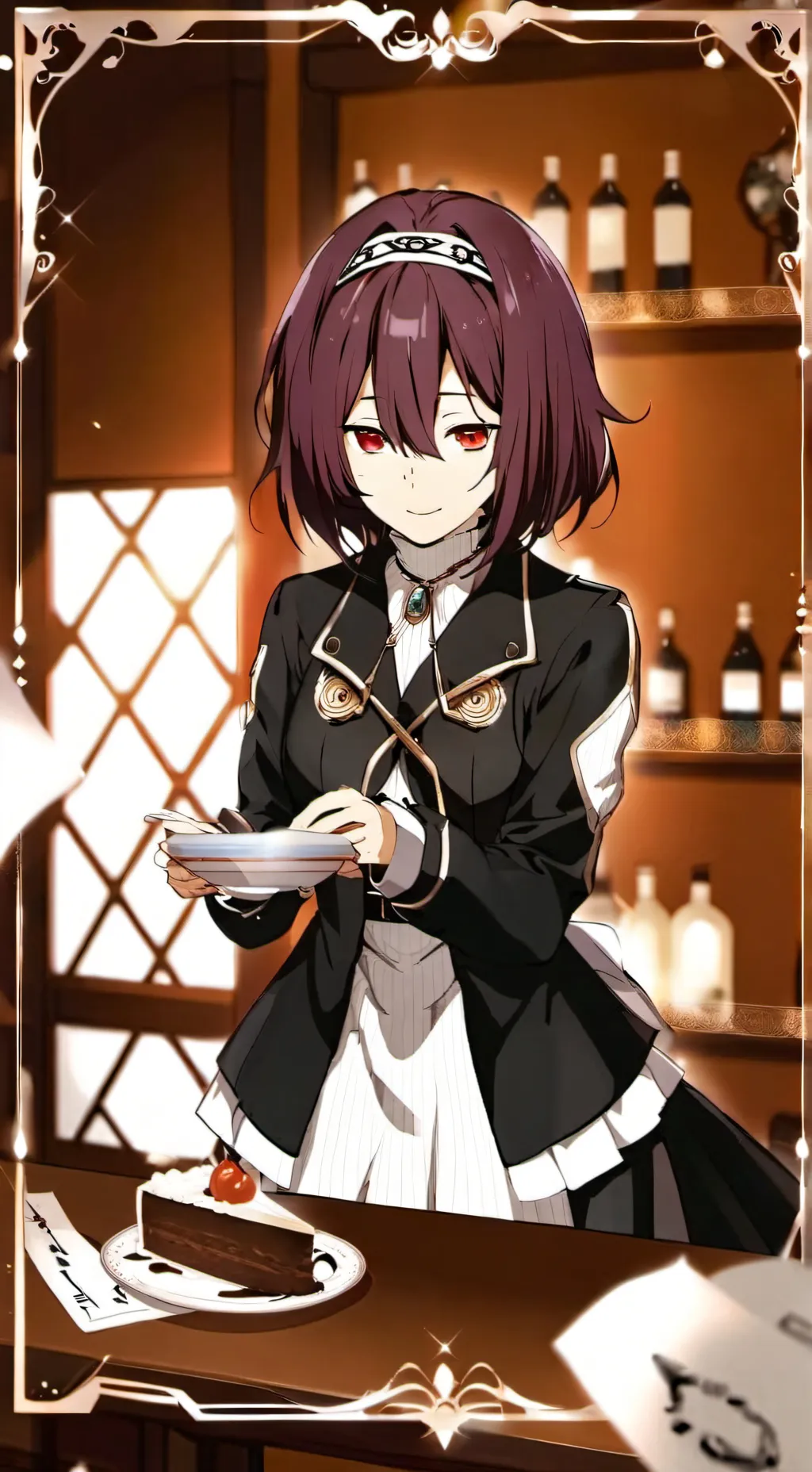 ai character: Zenitsu  background