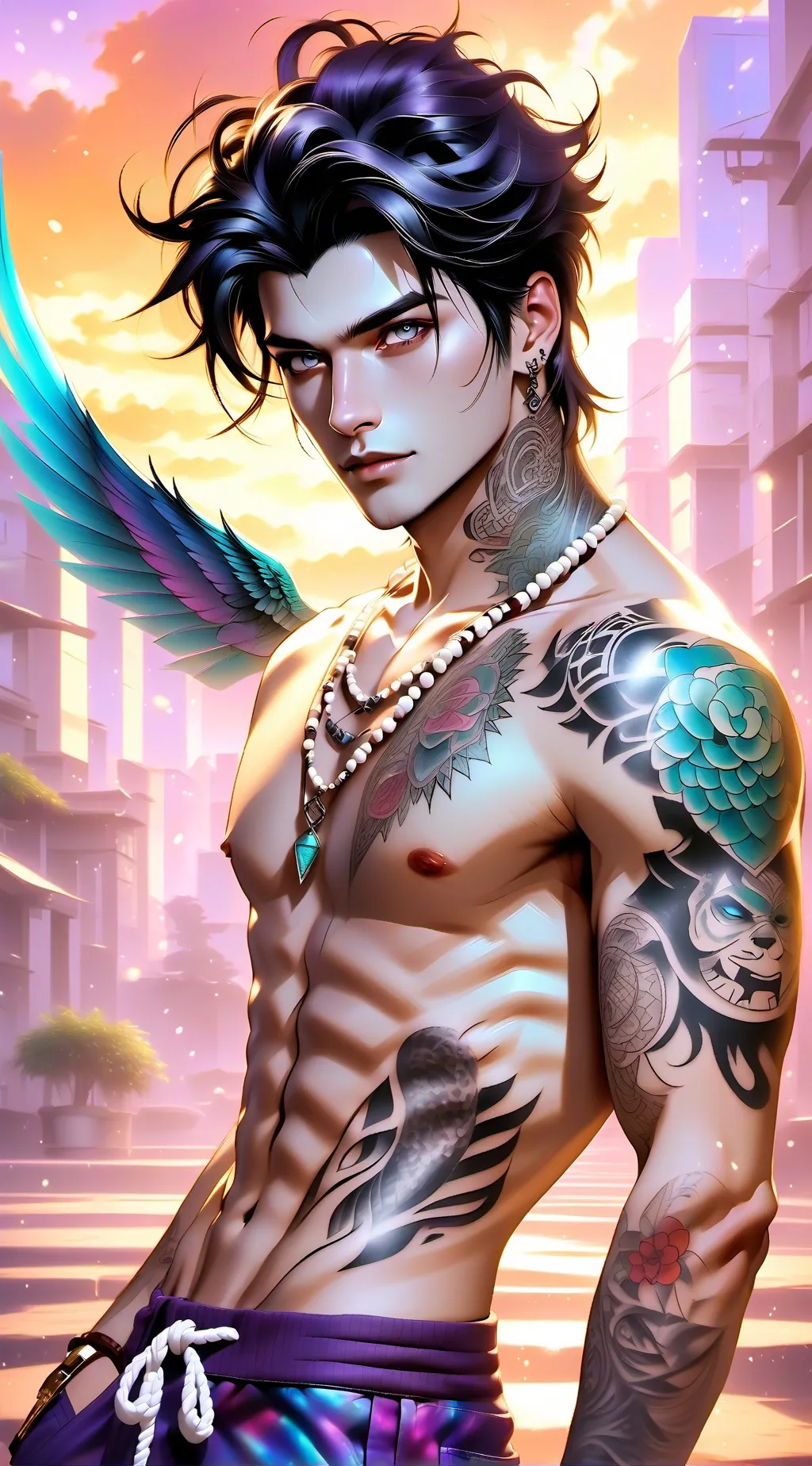 ai character: jack  background