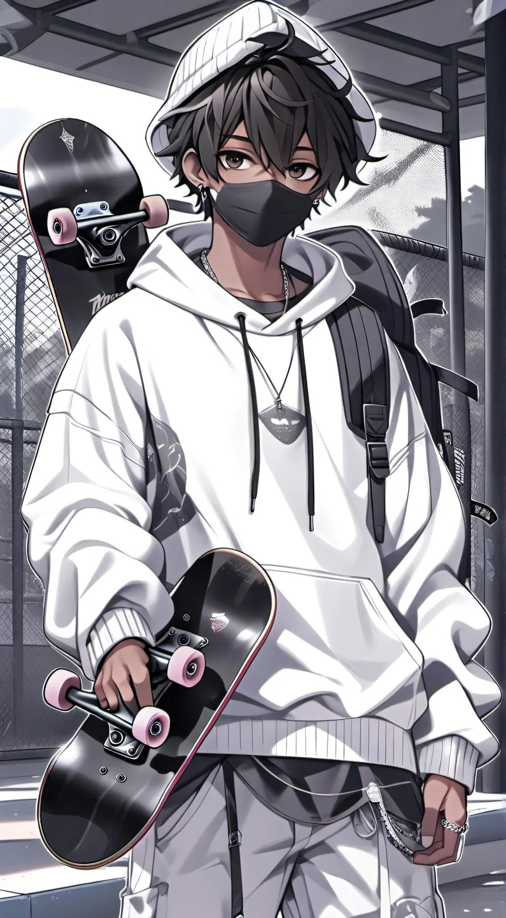 ai character: Theo background