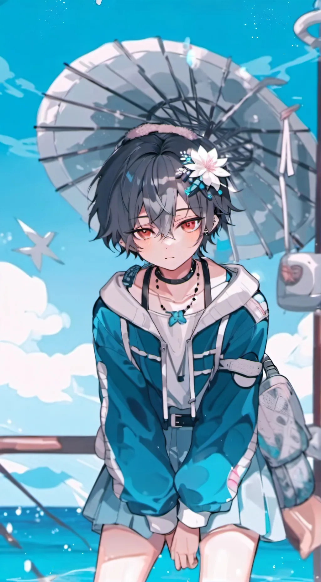 ai character: ×•teo•× background