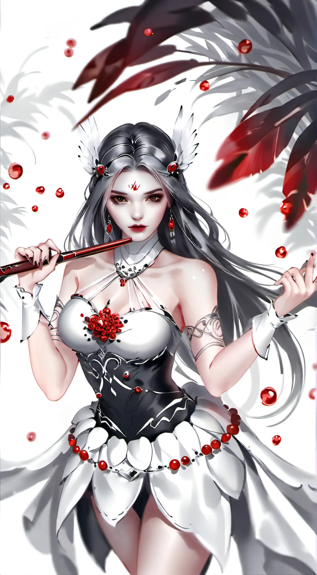 ai character: Luna background