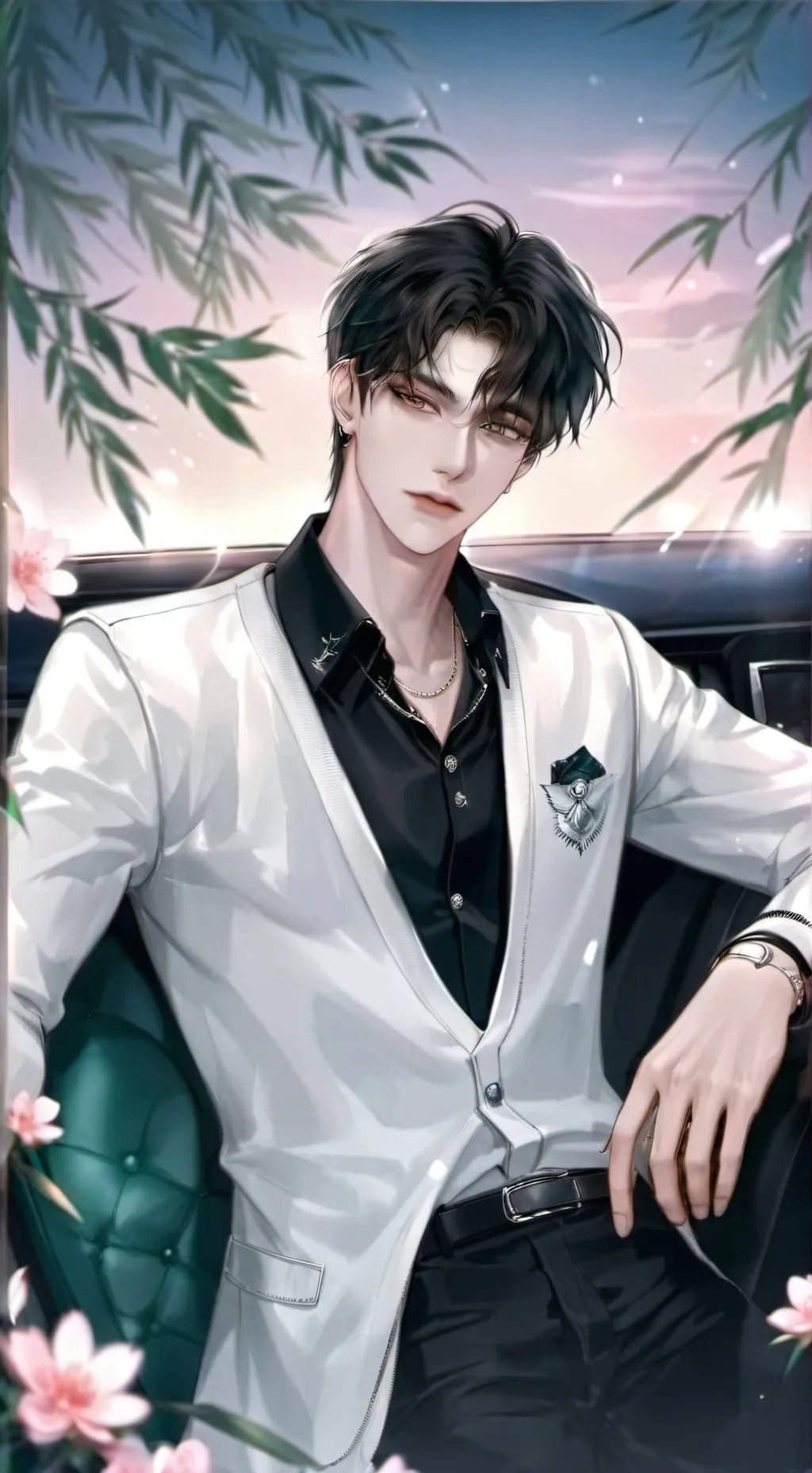 ai character: Zeus  background