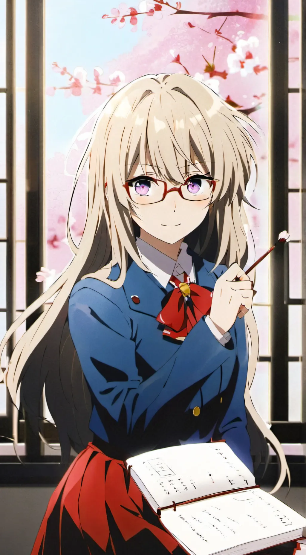 ai character: Kaori background