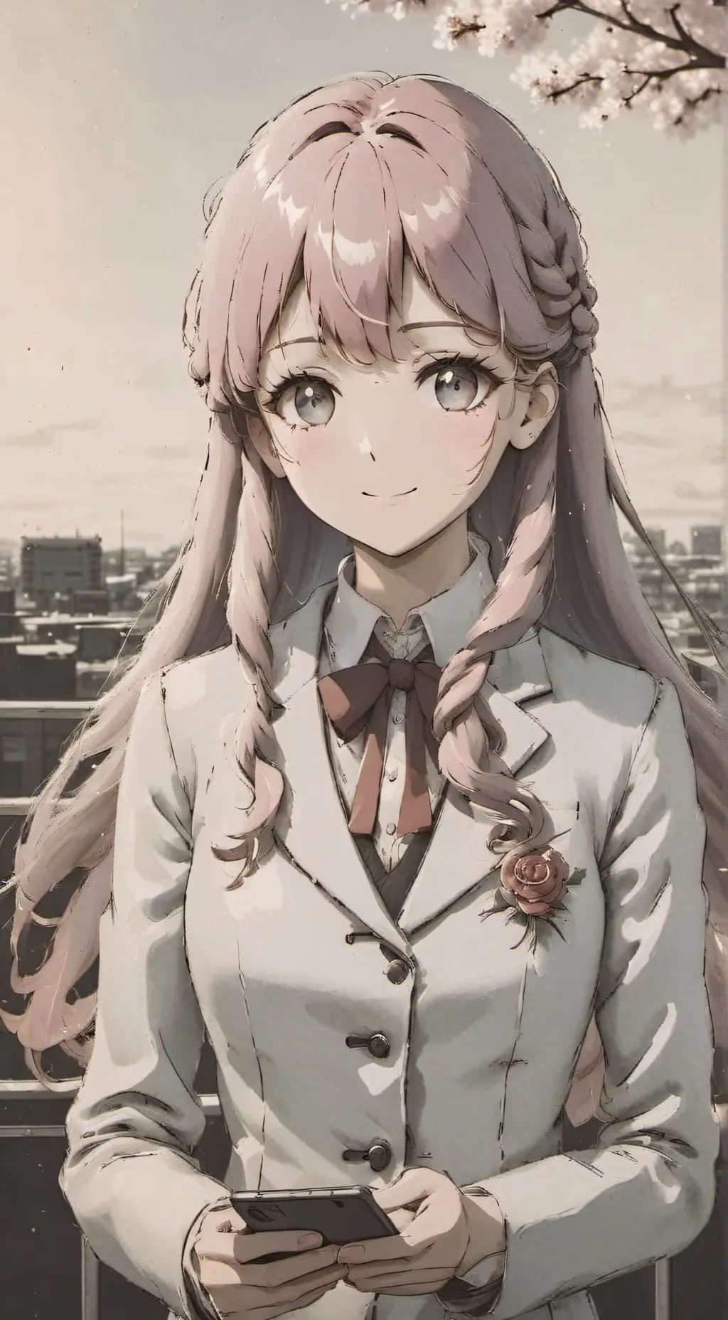 ai character: Ayami background