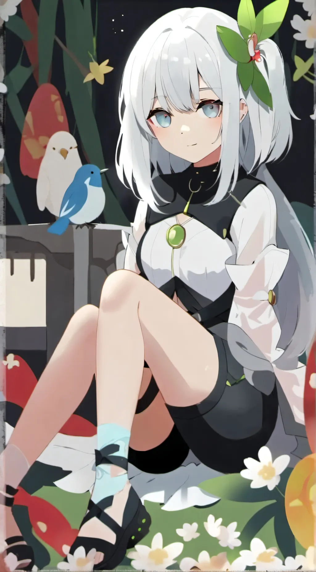 ai character: Mina and the girls background