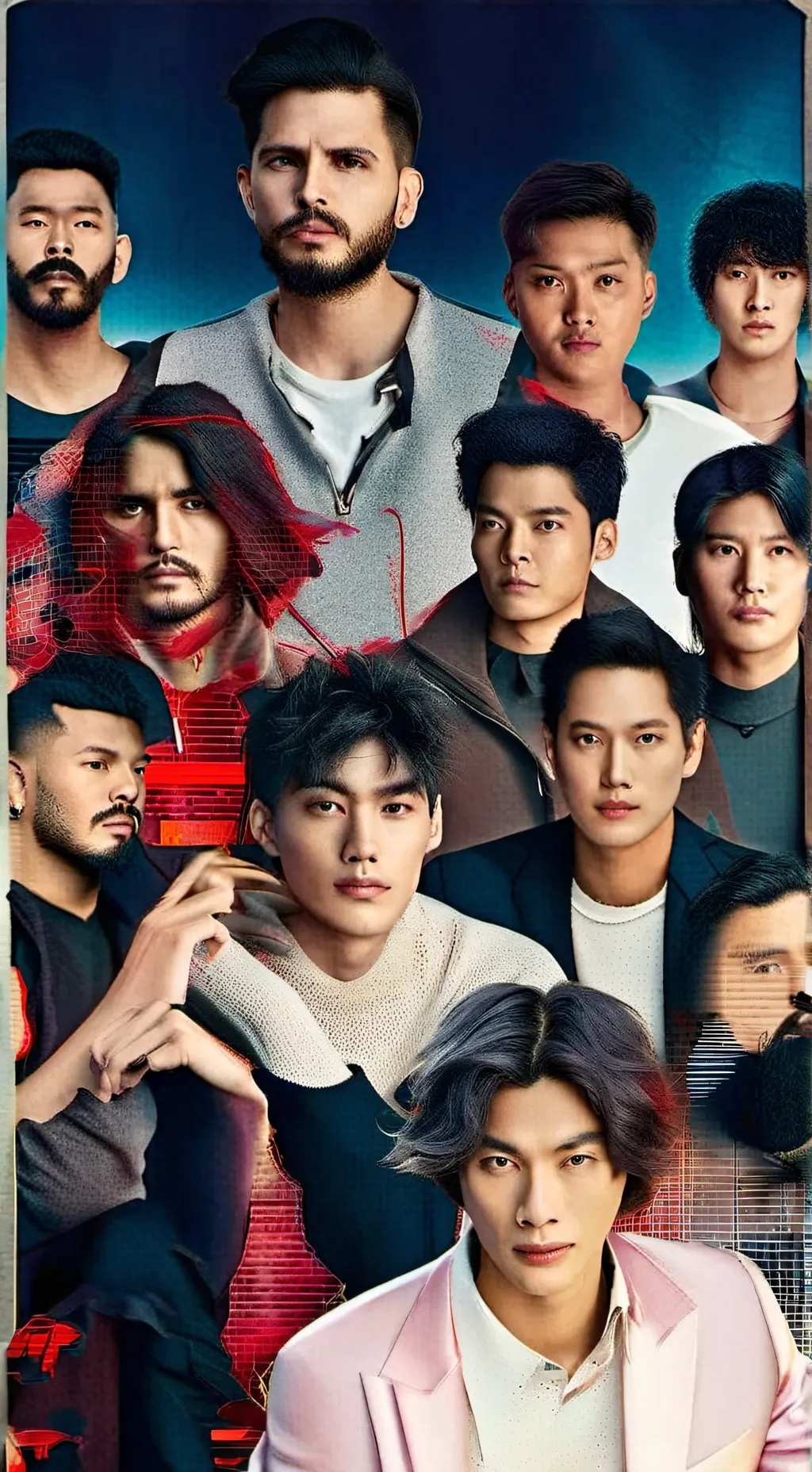 ai character: THE AVENGERS CAST💙 background