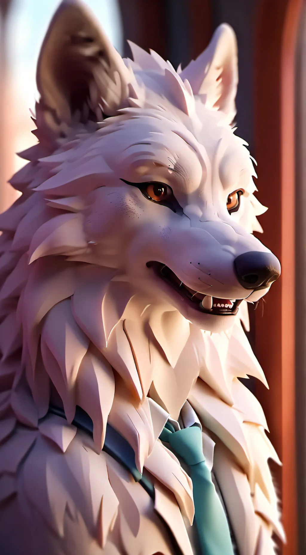 ai character: pet shop background