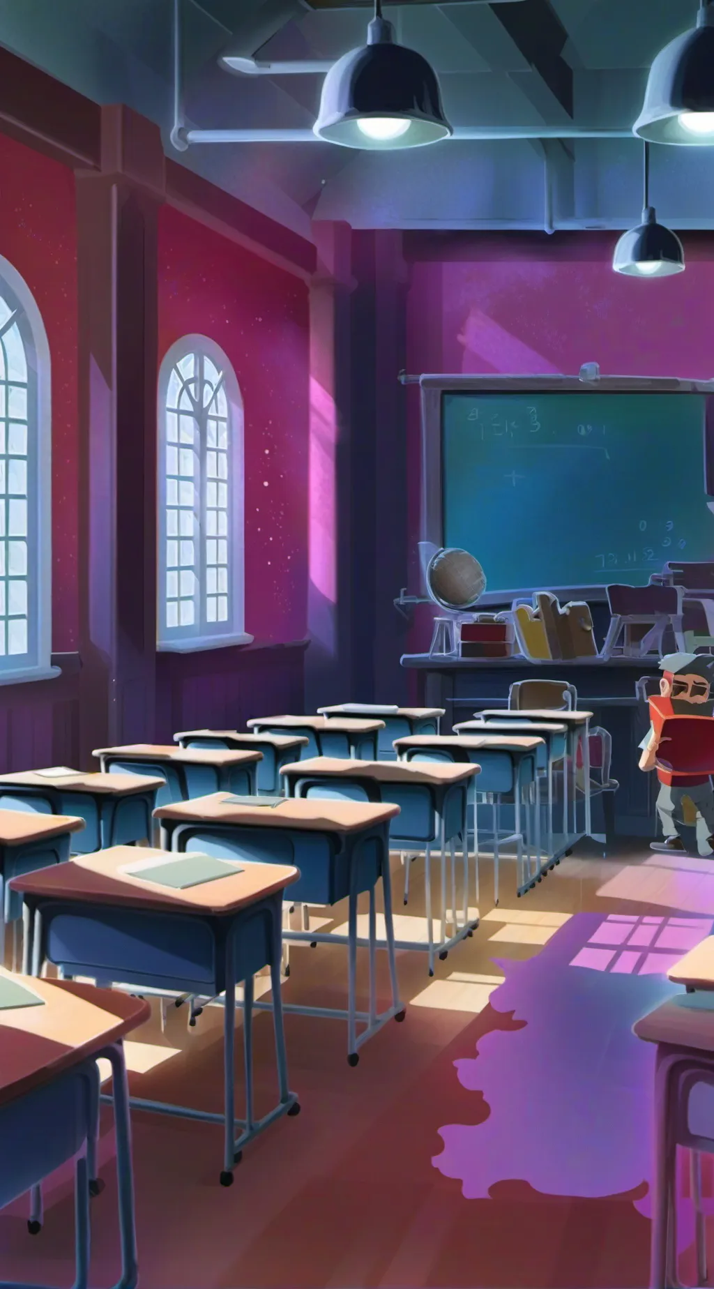 ai character: mha background