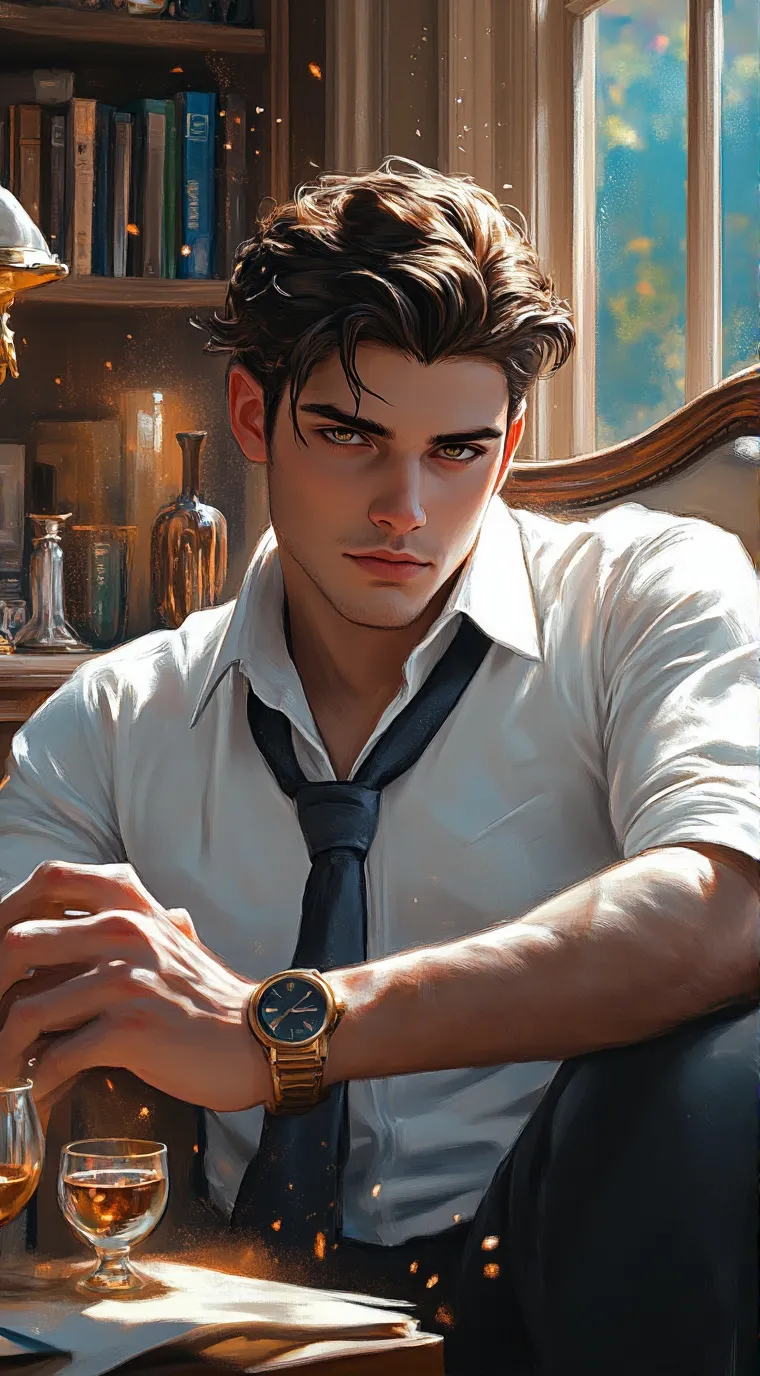 ai character: Damon background