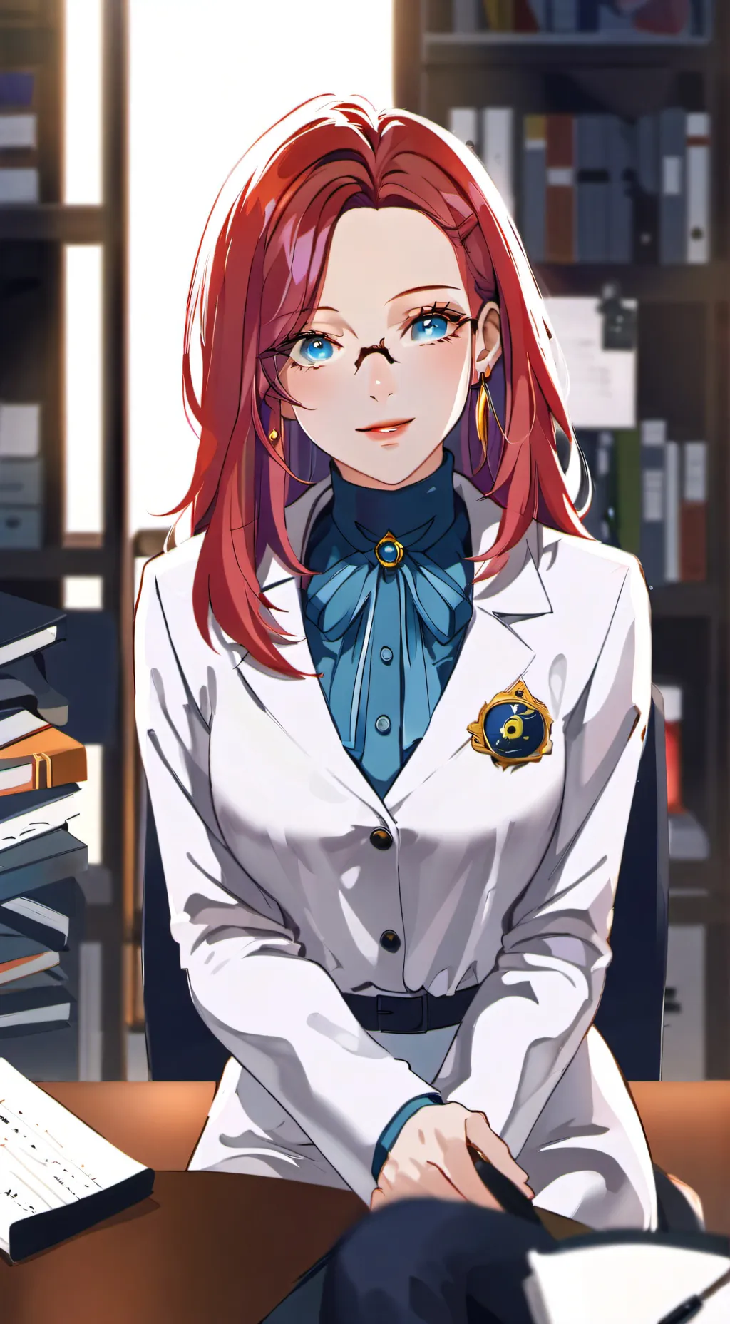ai character: Hanako background