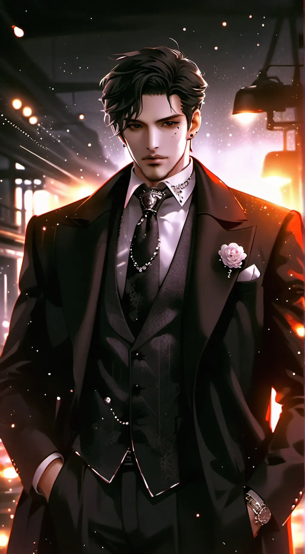 ai character: Carl background