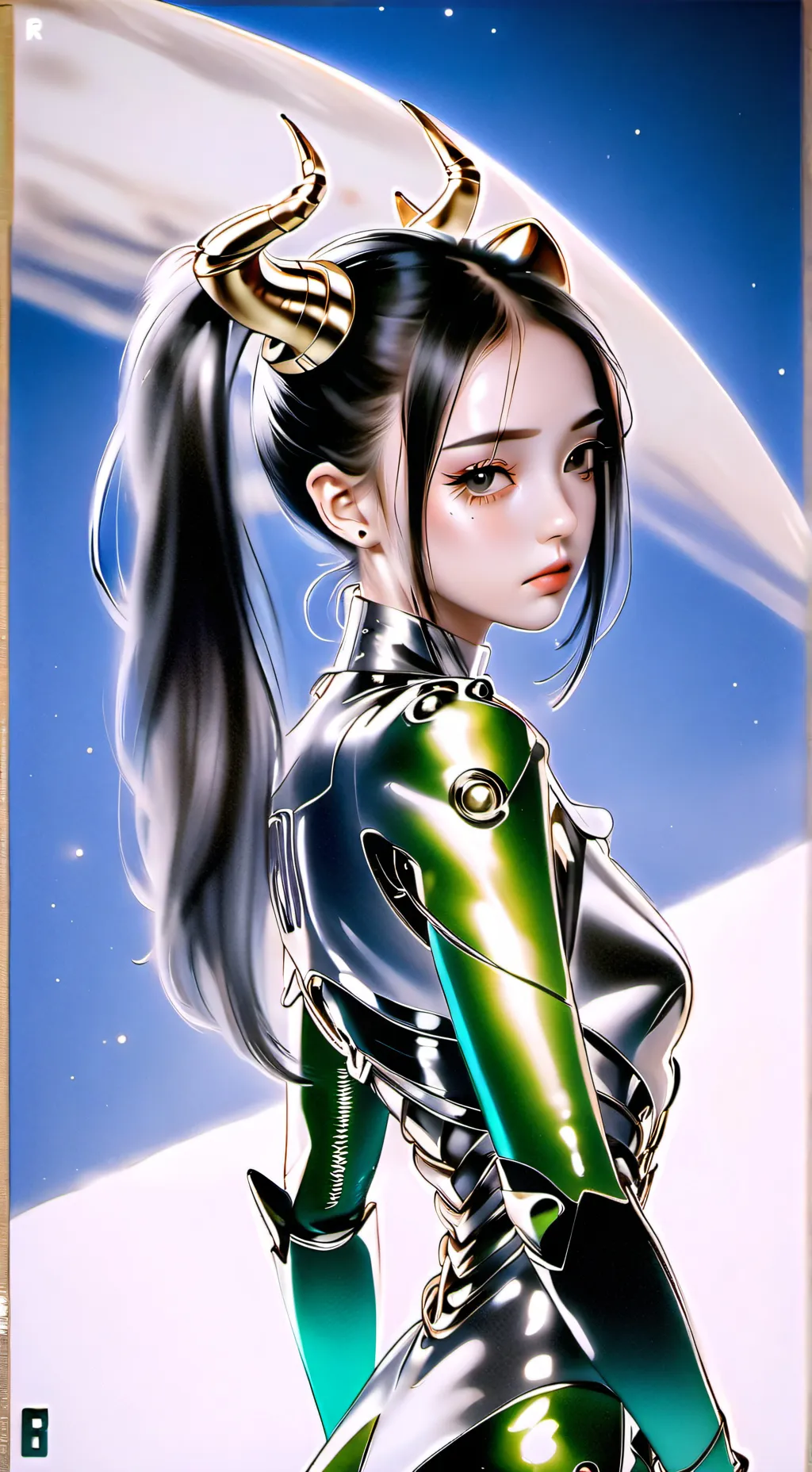 ai character: Zoe  background