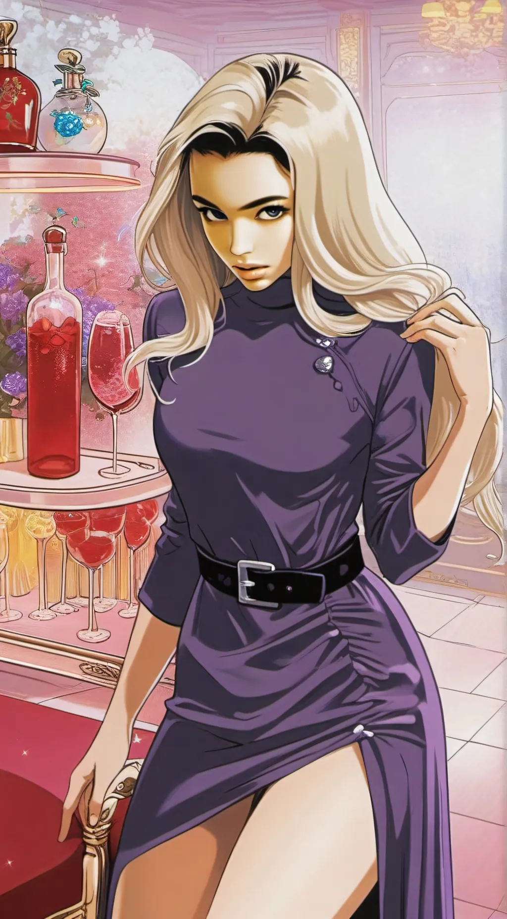 ai character: Gaby background