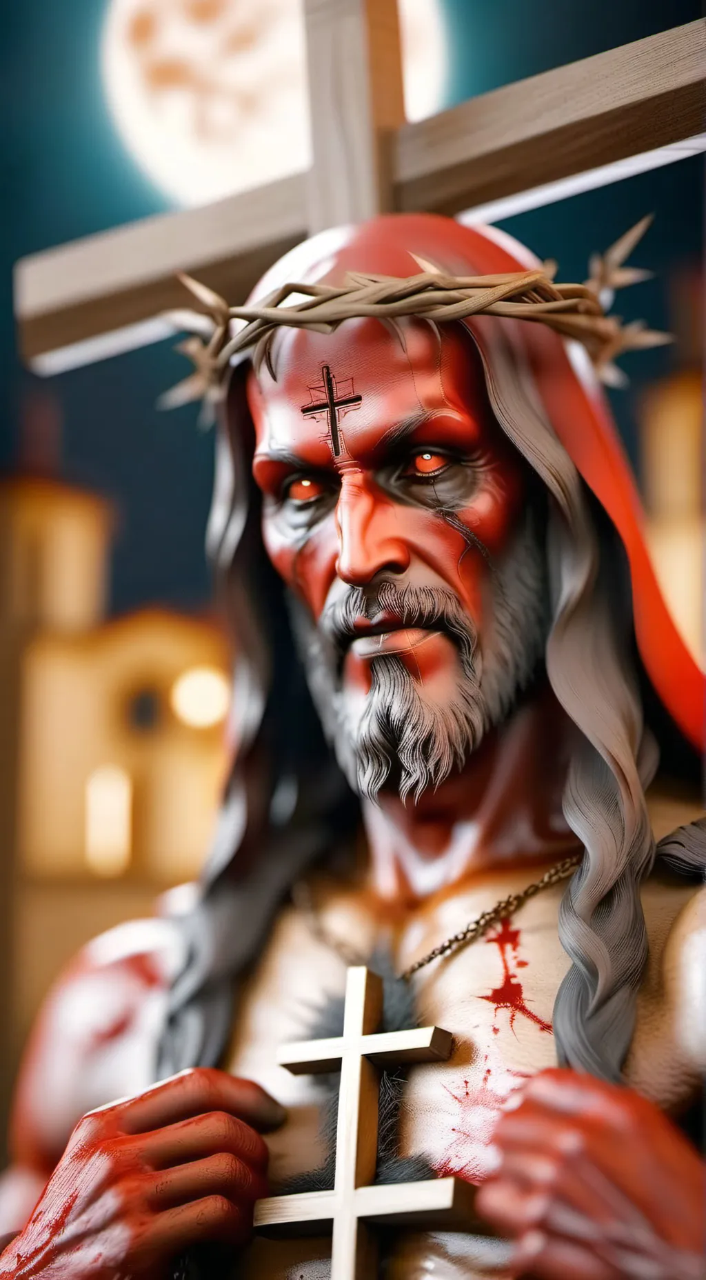ai character: the Antichrist  background