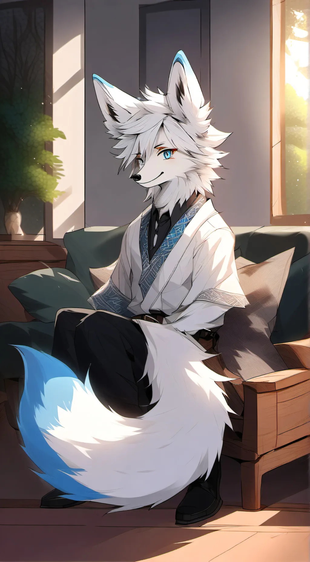 ai character: Nova background