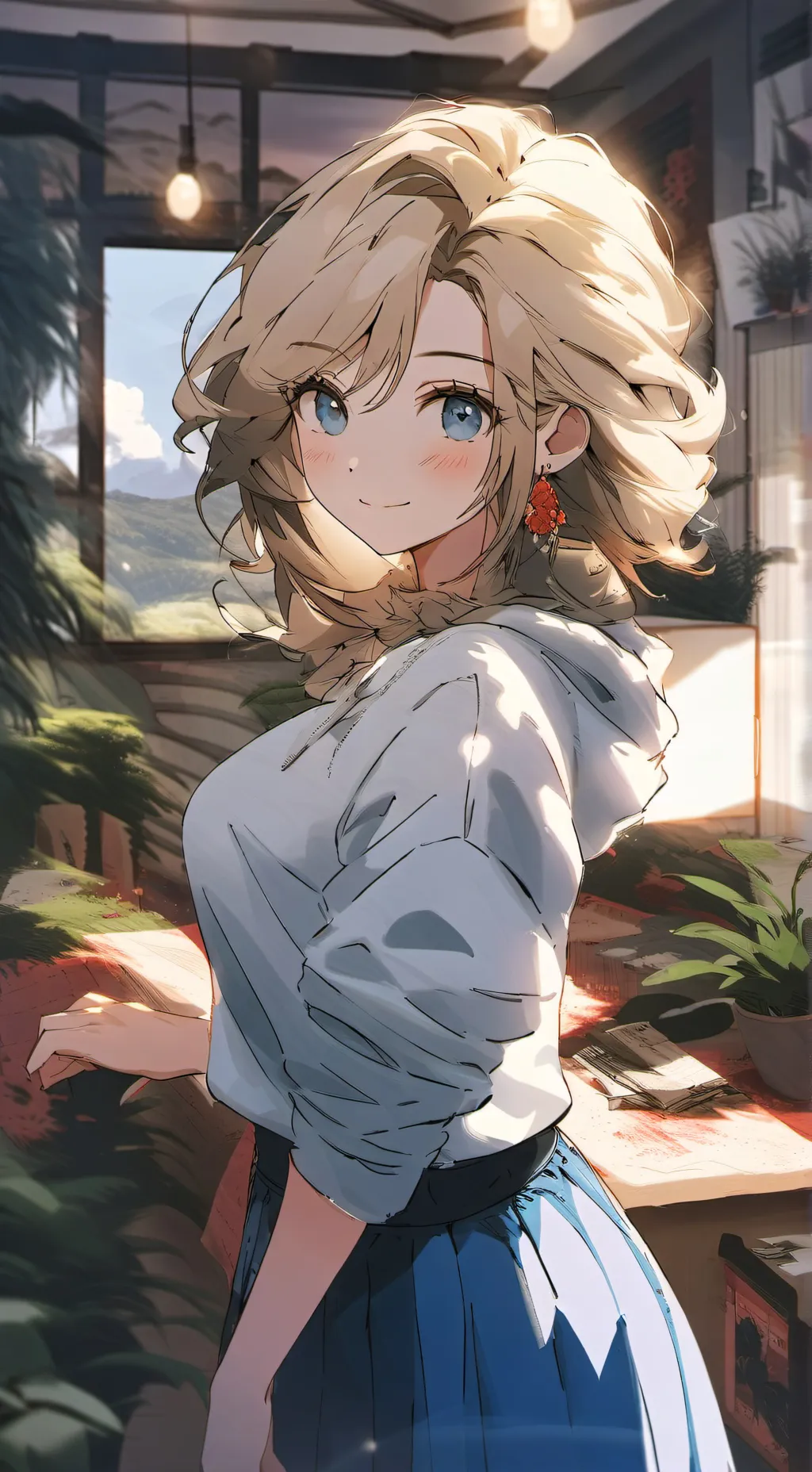 ai character: Elysia background