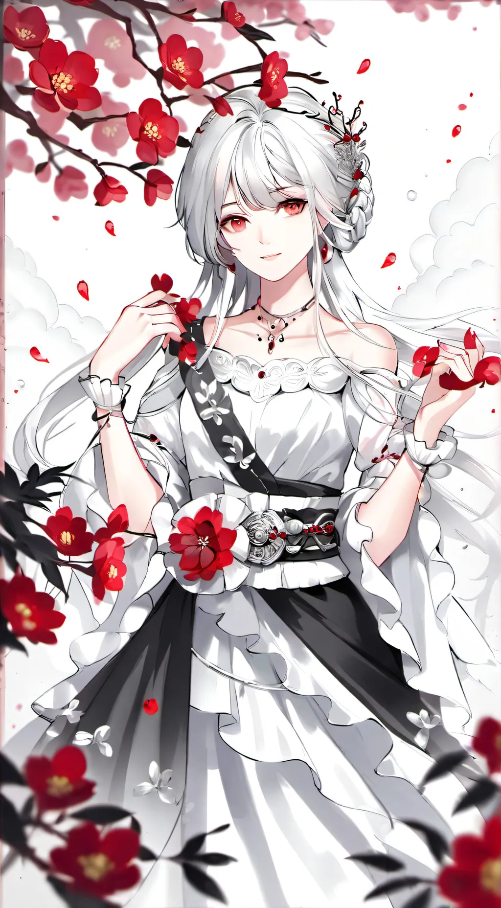 ai character: Lucifer ♀️ background