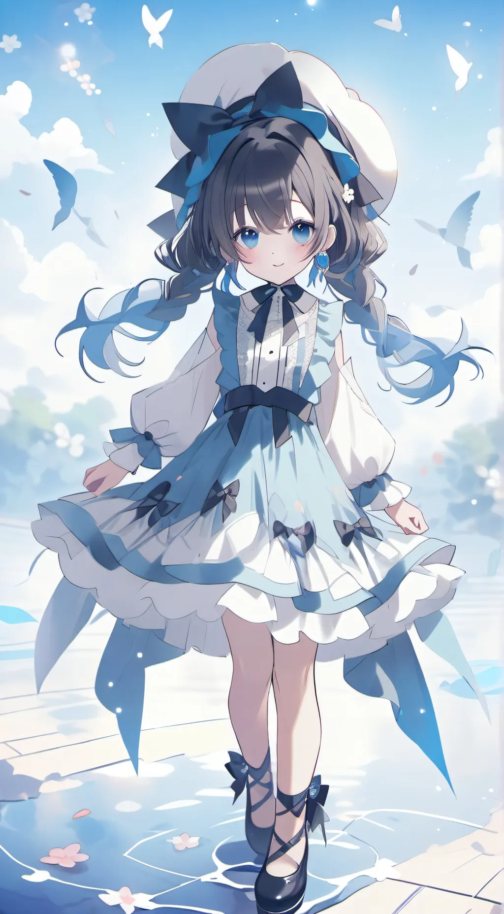 ai character: Lily background