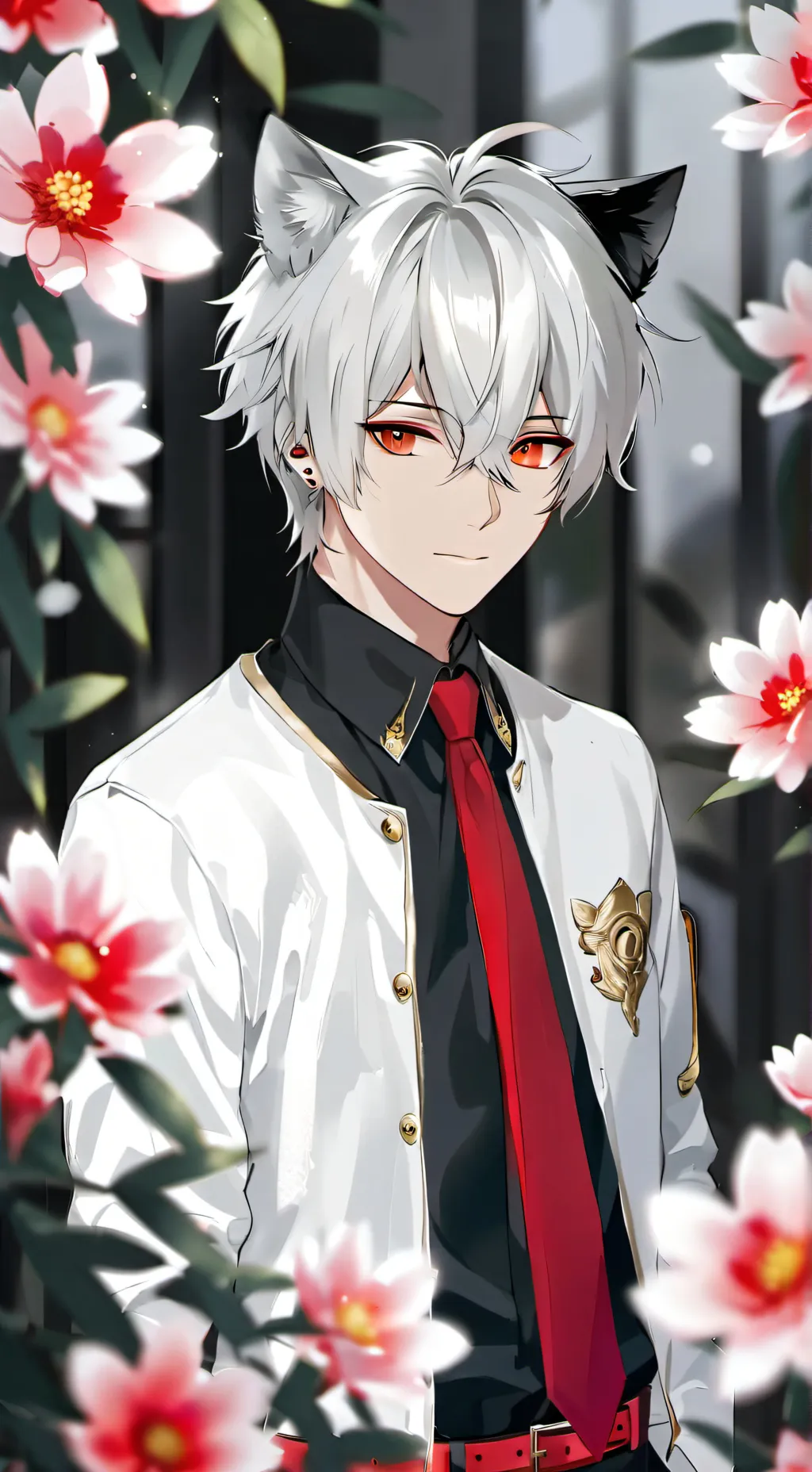 ai character: Gojo es un gato!  background