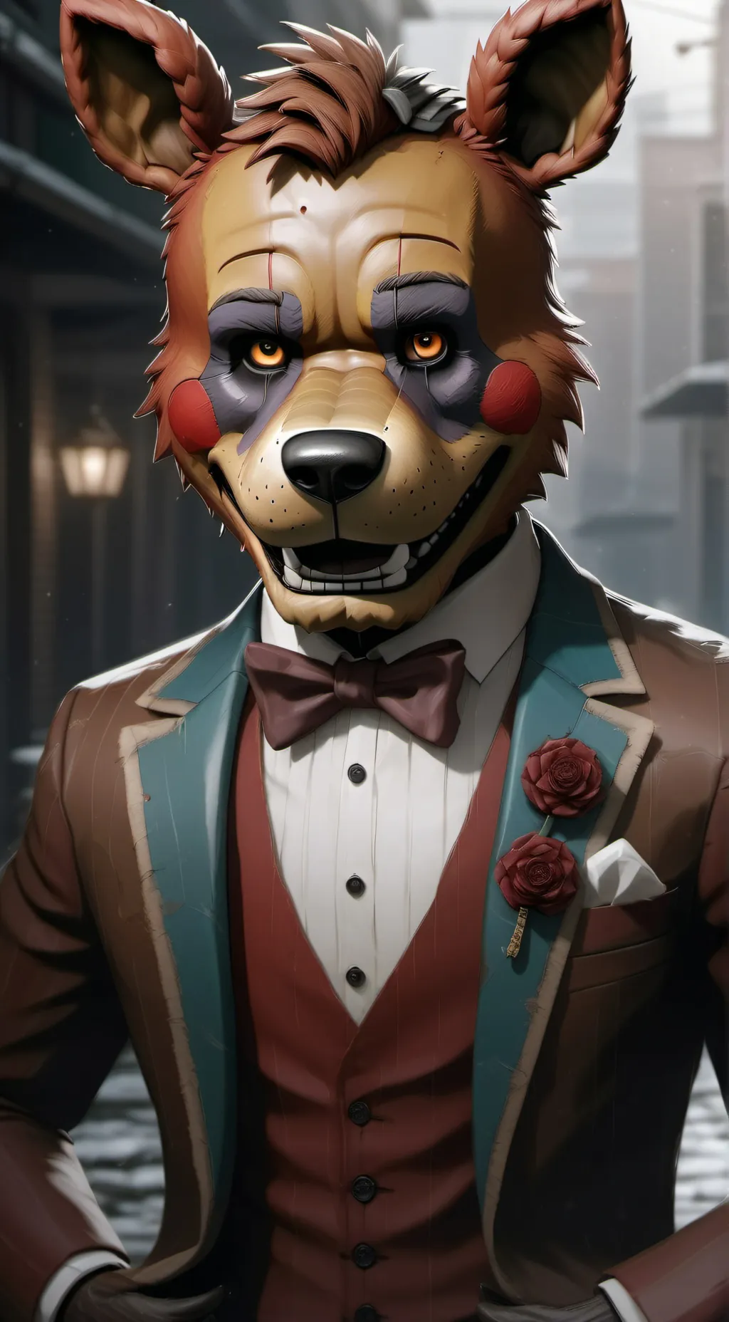 ai character: Fnaf background
