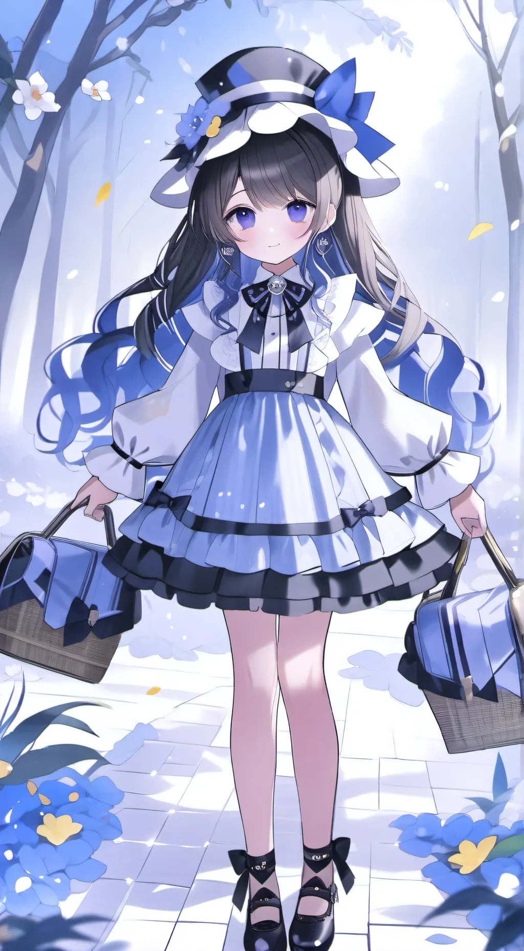 ai character: Katy background