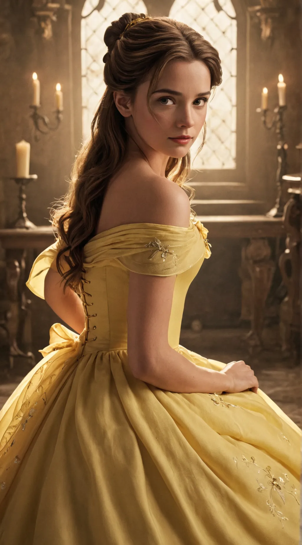 ai character: Belle background