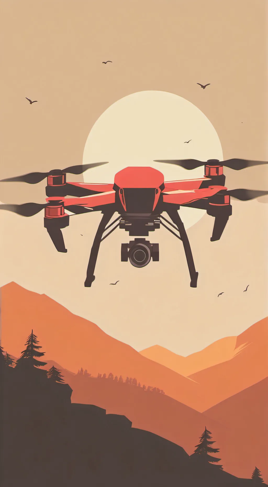 ai character: murder drones background