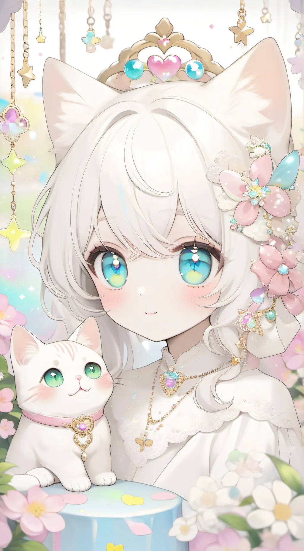 ai character: mokamona background