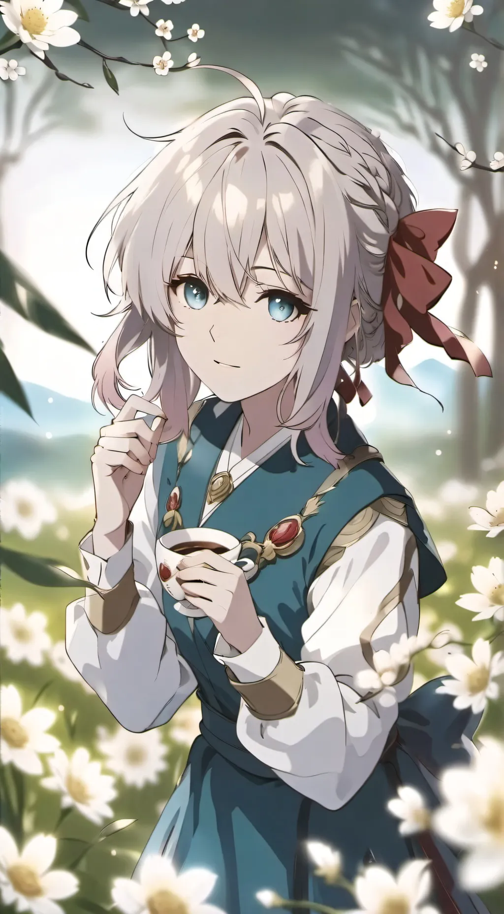 ai character: Curse by the abyss background