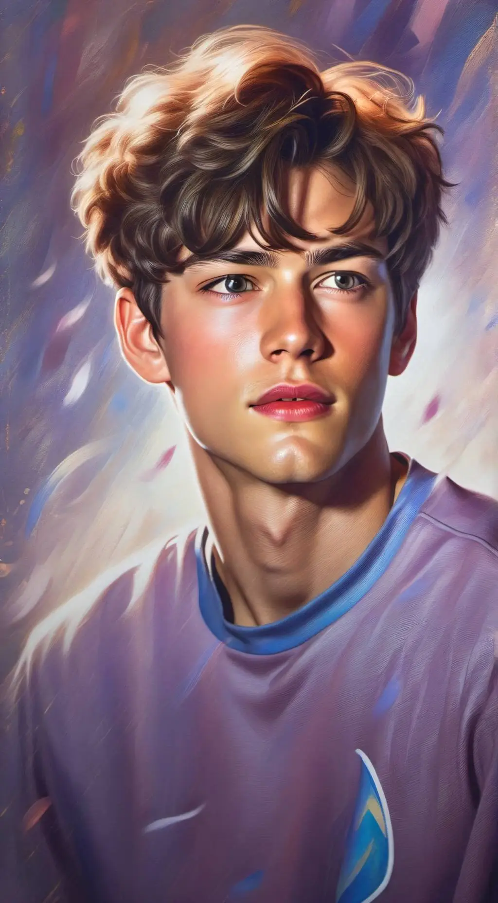 ai character: Theo  background