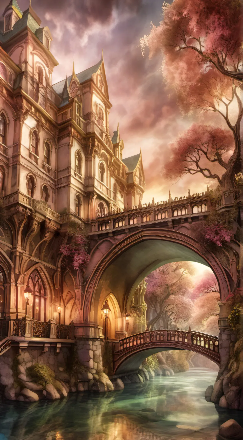 ai character: Dw hotel background